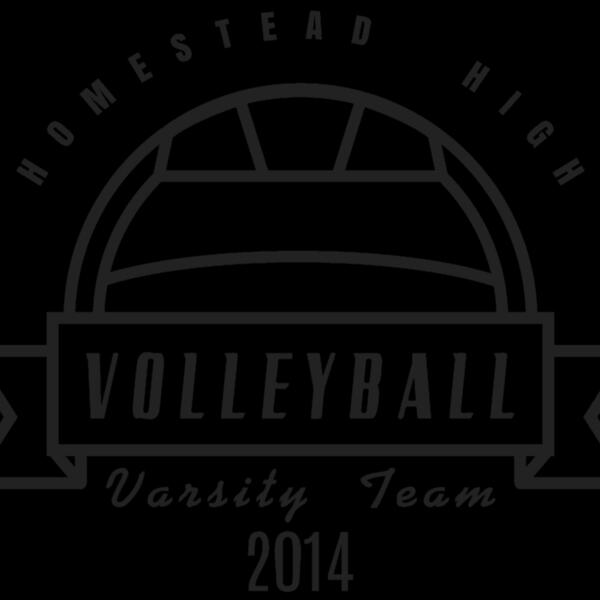 Volleyball Template DNT001 BW Thumbnail