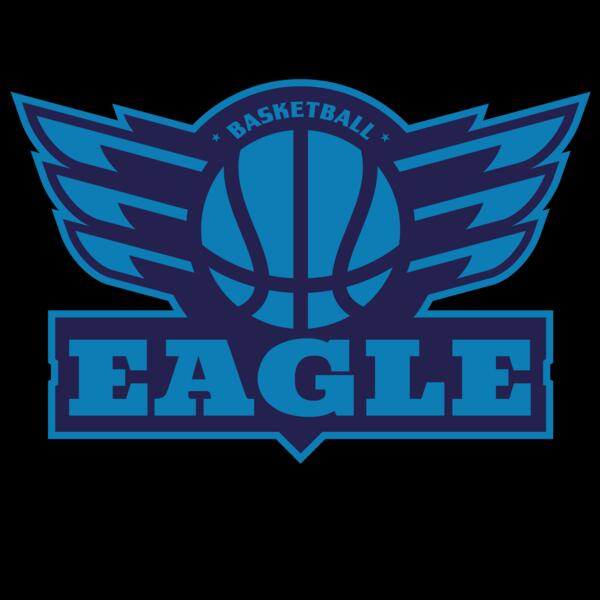 Eagle Basketball Logo Template Thumbnail