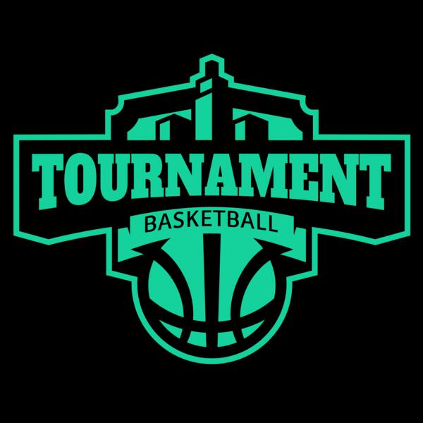 Tournament Basketball logo template Thumbnail