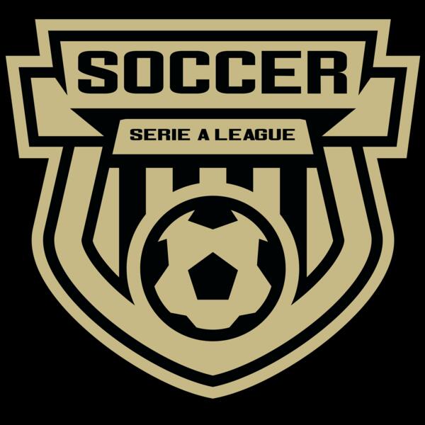 Serie a league soccer logo template Thumbnail