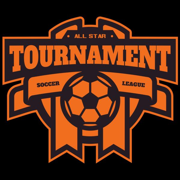 Tournament Soccer league logo template Thumbnail