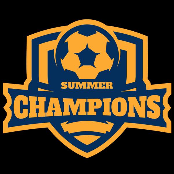 Champions Summer Soccer logo template Thumbnail