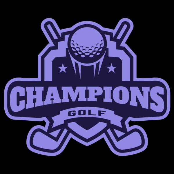 Champions Golf logo template Thumbnail