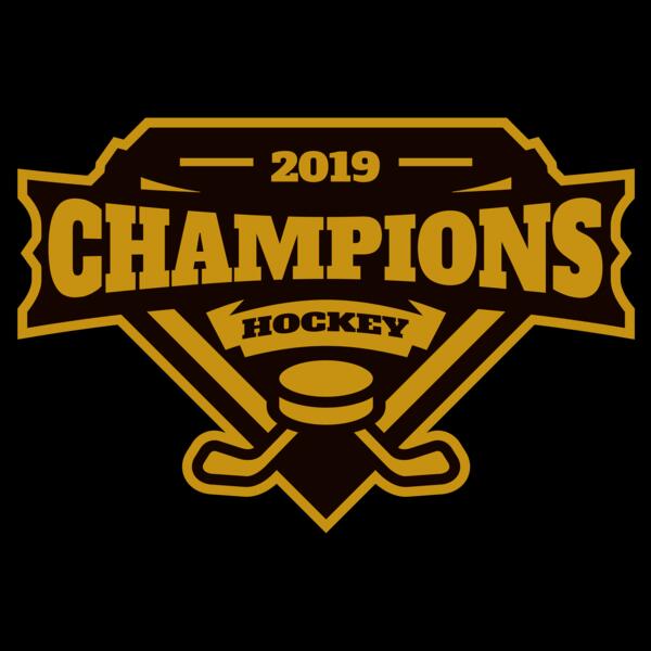 Champions Hockey logo template Thumbnail