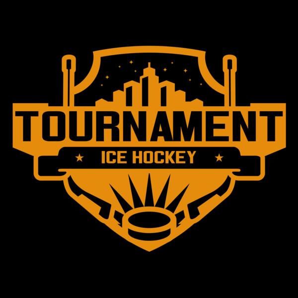 Tournament Ice Hockey logo template 02 Thumbnail