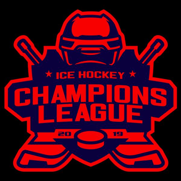 Champions League Ice Hockey logo template Thumbnail