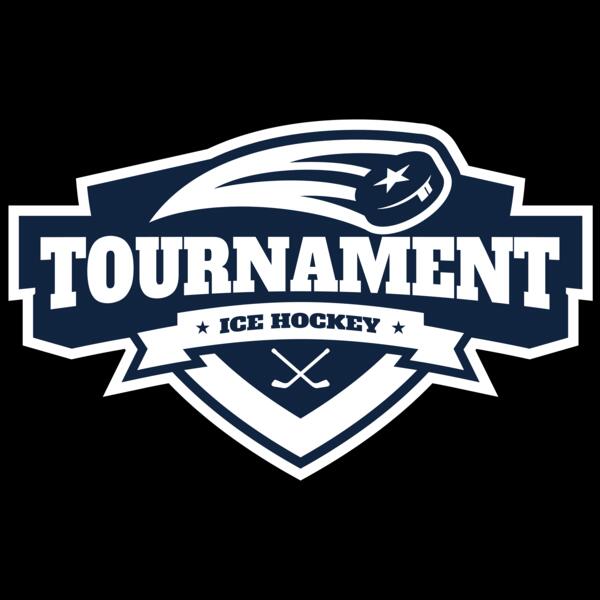 Tournament Ice Hockey logo template 02 Thumbnail
