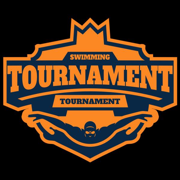 Swimming Tournament logo template Thumbnail
