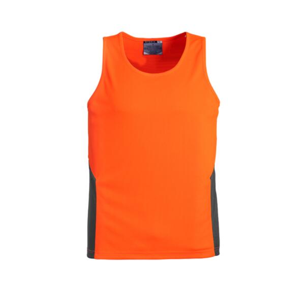 Mens Hi Vis Squad Singlet Thumbnail