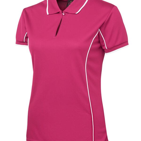 PODIUM LADIES PIPING POLO Thumbnail